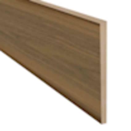 Duravana Willow Bend Walnut Hybrid Resilient 3.25 in wide x 7.5 ft Length Baseboard